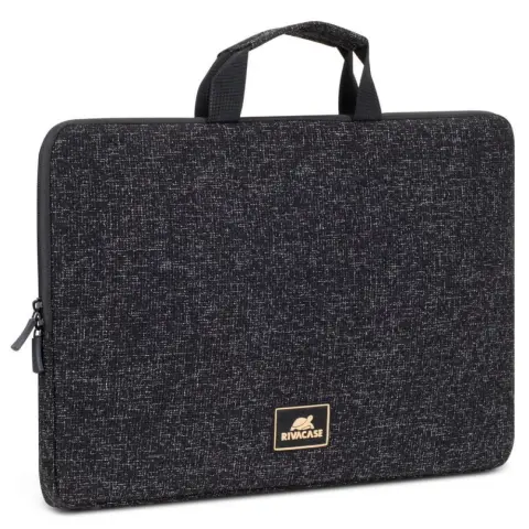 RIVACASE 7915 Laptop sleeve with handles 15.6" fekete