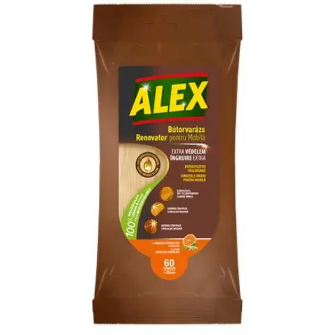 ALEX Wet wipes for furniture 30 pcs