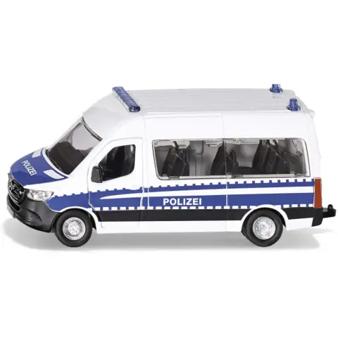 SIKU SUPER Mercedes-Benz Sprinter német rendőrségi furgon