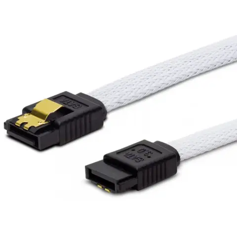 SAVIO SATA Összekötő Fehér 50cm GAK-05