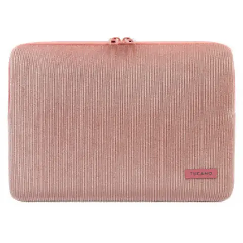 TUCANO Velluto Second skin for MacBook Air/Pro 13" roze