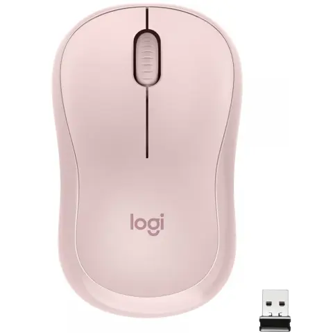 LOGITECH M220 Silent vezeték nélküli egér Wireless - rózsaszín