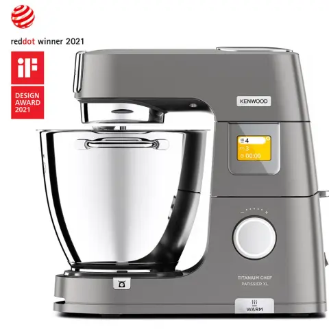 KENWOOD KWL90.004SI Chef Patissier XL Konyhai robotgép titán / ezüst