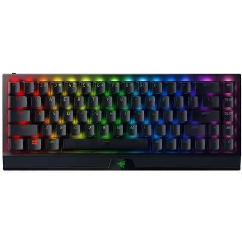 RAZER BlackWidow V3 Mini HyperSpeed Wireless Yellow UK Englisch schwarz