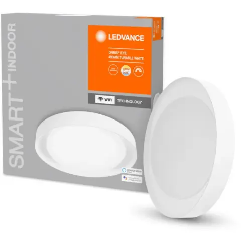 LEDVANCE 4058075486522 Smart+ WiFi menny. okos lámpa Ceiling Eye fehér áll. színhőm. 490mm okos vezérelhető intelligens lámpatest