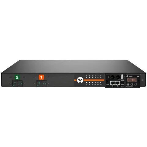 VERTIV VP59100 Geist Elosztó 12x C13/C19 fekete