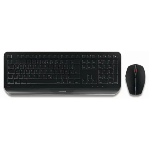 CHERRY Gentix Desktop szett US Angol fekete
