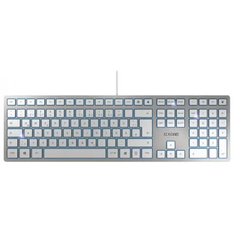 CHERRY KC 6000 UK Angol ezüst