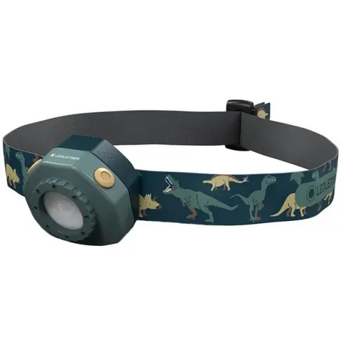 LEDLENSER Kidled4R wiederaufladbare Stirnlampe 40lm 1xLi-ion grün