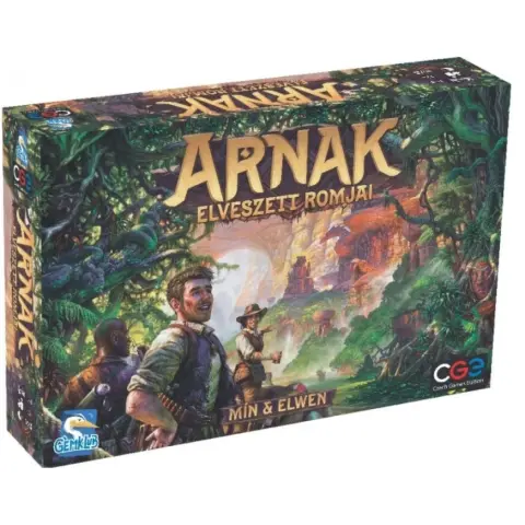CZECH GAMES EDITION Arnak elveszett romjai társasjáték magyar változat