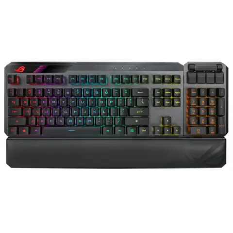 ASUS ROG Claymore II RGB RX Red Magyar fekete