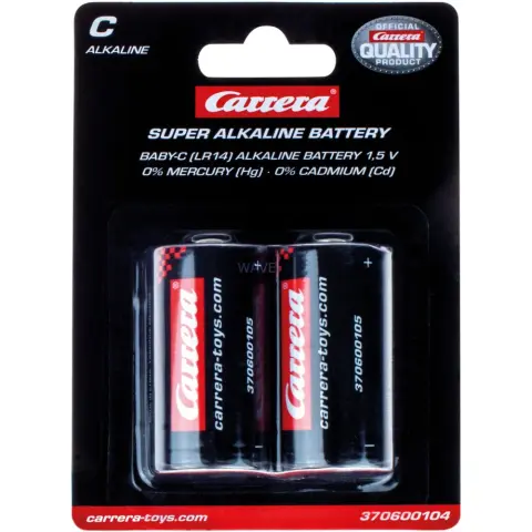 CARRERA BATTERY Alkaline baby elem (C) 2db