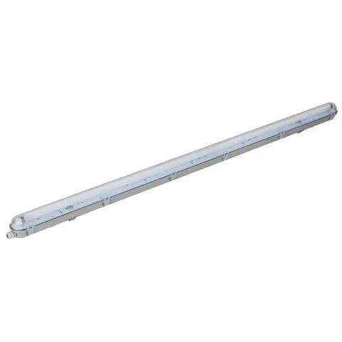 IRIS WP-JF158LED für Leuchtstoffröhre vorbereitetes staub- und feuchtigkeitsgeschütztes Leuchtengehäuse IP65 150cm
