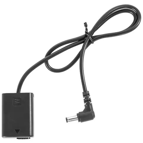 SMALLRIG 2921 DC5521 to NP-FW50 Dummy Battery Charging