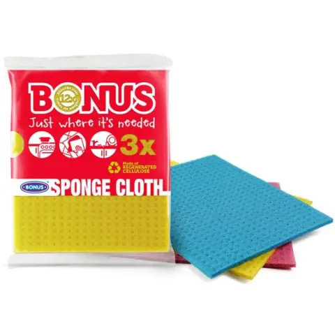 BONUS B132 BONUS sponge cloth 3 pcs