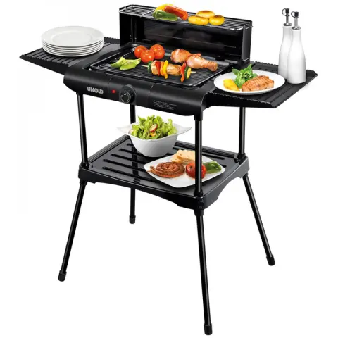 UNOLD 58565 Vario Grill Barbecue fekete
