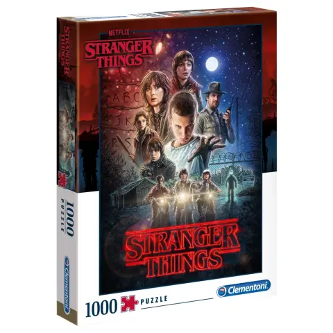 CLEMENTONI Puzzle játék 1000 darabos Netflix Stranger Things