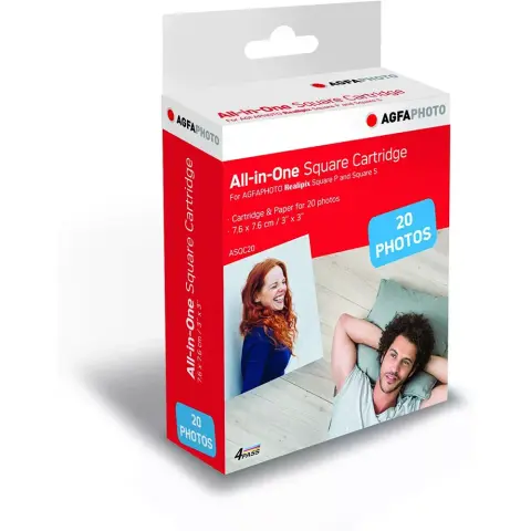 AGFAPHOTO Realipixi 4Pass papír Realpix Square P és S készülékhez 20db-os