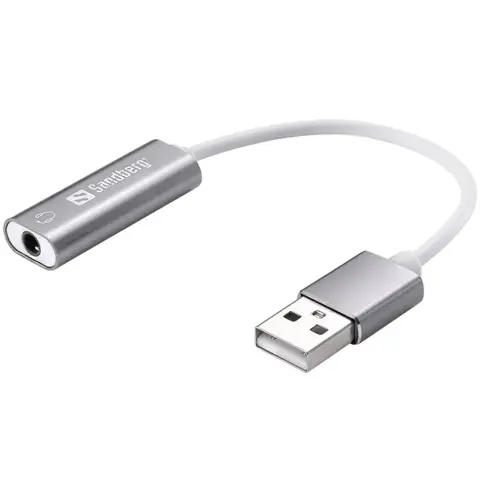 SANDBERG 134-13 Headset USB átalakító ezüst