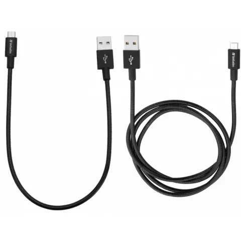 VERBATIM USB Micro USB Átalakító Fekete 1m 48875