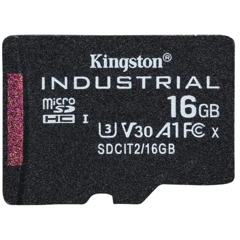 KINGSTON Industrial 16GB MicroSDHC 10 MB/s SDCIT2/16GBSP