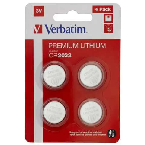 VERBATIM CR2032 Lithium gombelem (CR) 4db