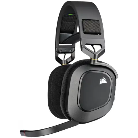 CORSAIR HS80 RGB Wireless fekete