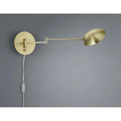 TRIO LIGHTING 272470108 Calcio 6W 560lm 3000K sárgaréz fali lámpatest