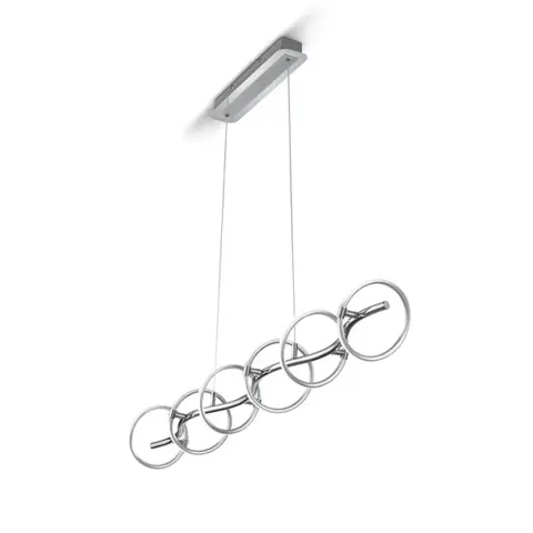 TRIO LIGHTING 370910606 Olympus 4W 450lm 3000K chrome pendant light
