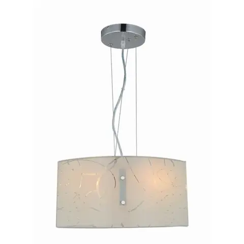 TRIO LIGHTING 304400201 Spirelli 40W Pendant Light white