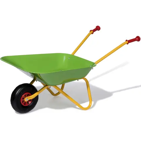 ROLLY TOYS Fém játék talicska világoszöld