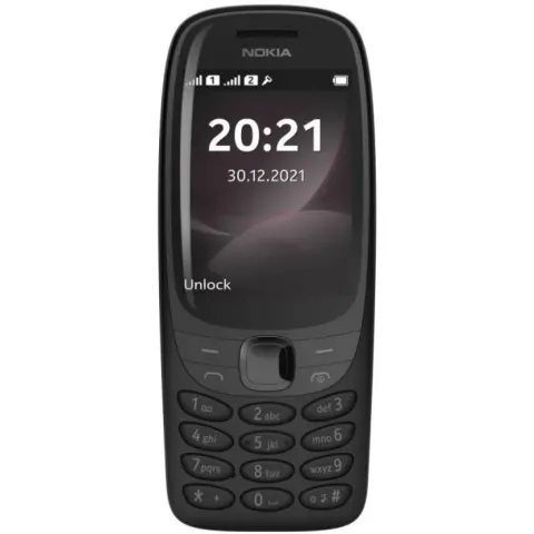 NOKIA 6310 (2021) Dual Sim fekete