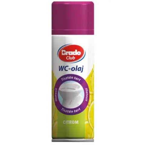 BRADO CLUB 15723 toilet oil lemon 200 ml