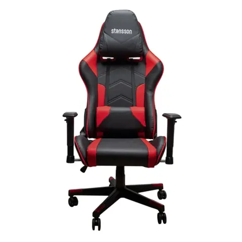 STANSSON UCE601BR gamer szék fekete-piros