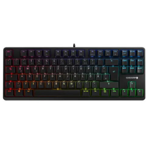 CHERRY G80-3000N RGB TKL Német fekete