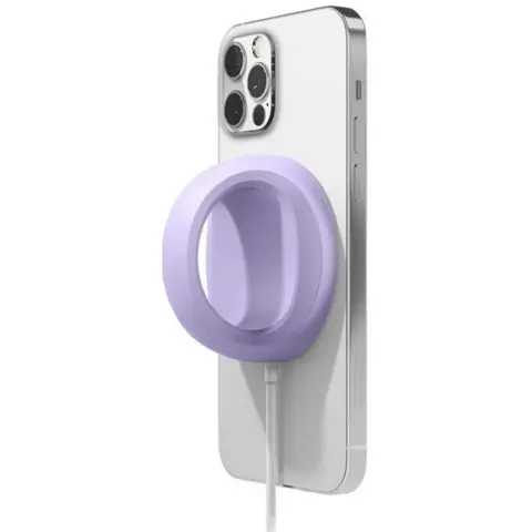 WOOZE Handrail Magsafe szilikon asztali tartó funkiós ujjtámasz lila