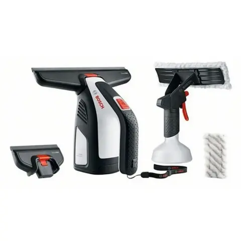 BOSCH 06008B7000 GlassVAC ablakporszívó 3.6V Li-Ion USB töltő 30 perc 0.1 l fekete / szürke