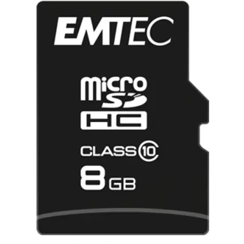 EMTEC Classic 8GB MicroSDHC 12 MB/s ECMSDM8GHC10CG