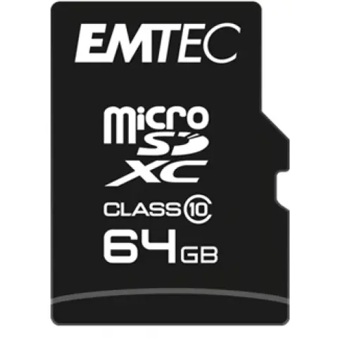 EMTEC Classic 64GB MicroSDXC 12 MB/s ECMSDM64GXC10CG
