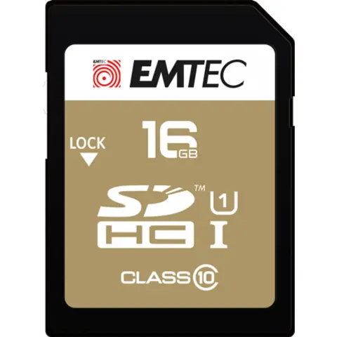EMTEC Elite Gold 16GB SDHC 20 MB/s ECMSD16GHC10GP