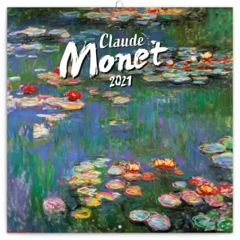 REALSYSTEM 2022-es Claude Monet 6097 falinaptár
