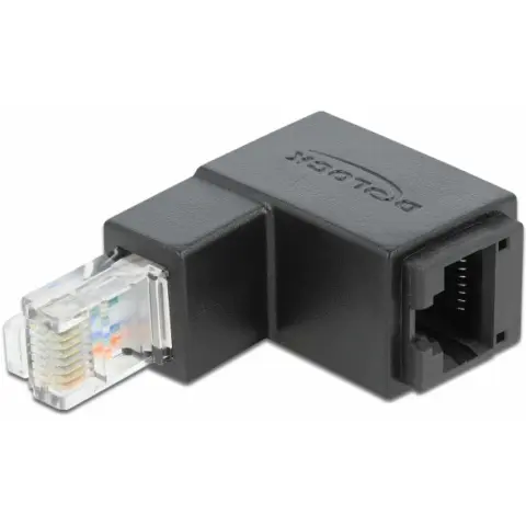 DELOCK UTP Toldó Fekete 3cm 86423
