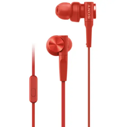 SONY MDR-XB55AP rdeče