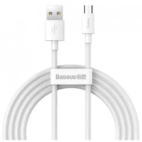 BASEUS USB Micro USB Átalakító Fehér 1.5m TZCAMZJ-02