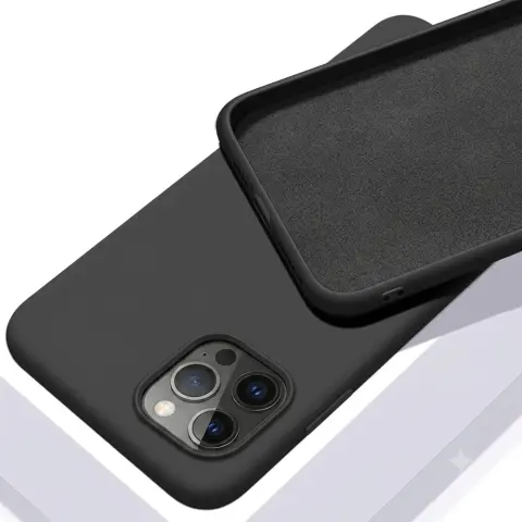 CELLECT Premium silikonska maskica Xiaomi 11 Lite 5G NE/11 Lite 4G/5G crna