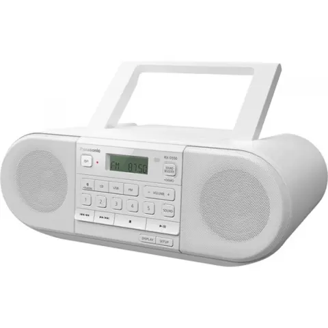 PANASONIC RX-D550E-W fehér