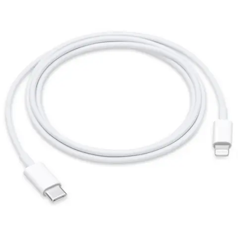 APPLE USB 2.0 Type C Lightning Punjač / podatkovni kabel Bijela 1m MM0A3ZM/A