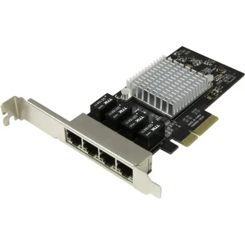 STARTECH 4-Port Gigabit Ethernet Network Card - PCI Express