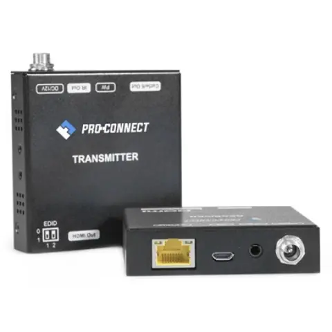 PROCONNECT Extender HDMI 2.0 Over LAN Cat6 Infra 4k@60Hz 70m-ig