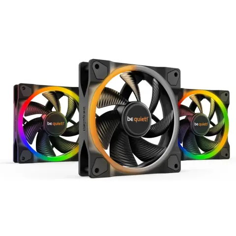 BE QUIET! Light Wings 120mm PWM fekete 3 darabos szett